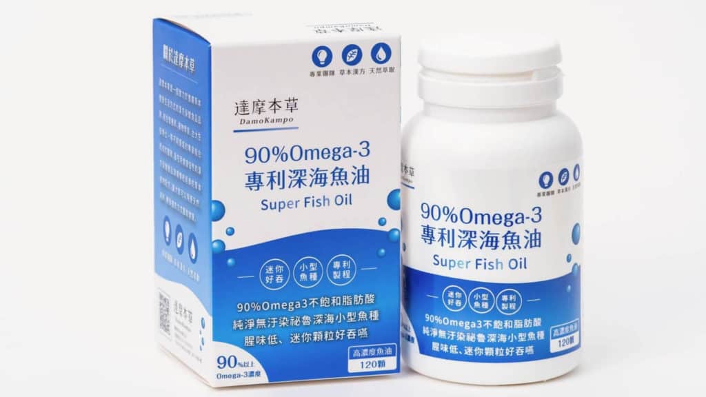 達摩本草_90%Omega-3 專利深海魚油
